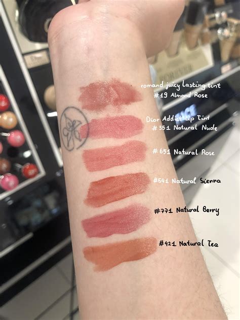 dior lip tattoo natural rose|dior lip tattoo swatches.